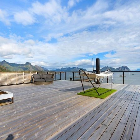Nydelig Moderne Villa Med Fantastisk Beliggenhet. Kabelvåg Exteriér fotografie